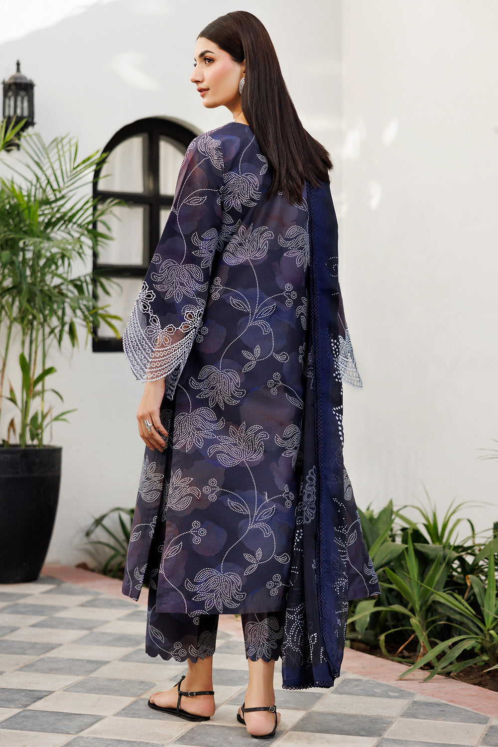 Farasha | Printed Essentials | Night Veil -  Farasha Ladies Clothes - Original Designer Dress - House of Maryam