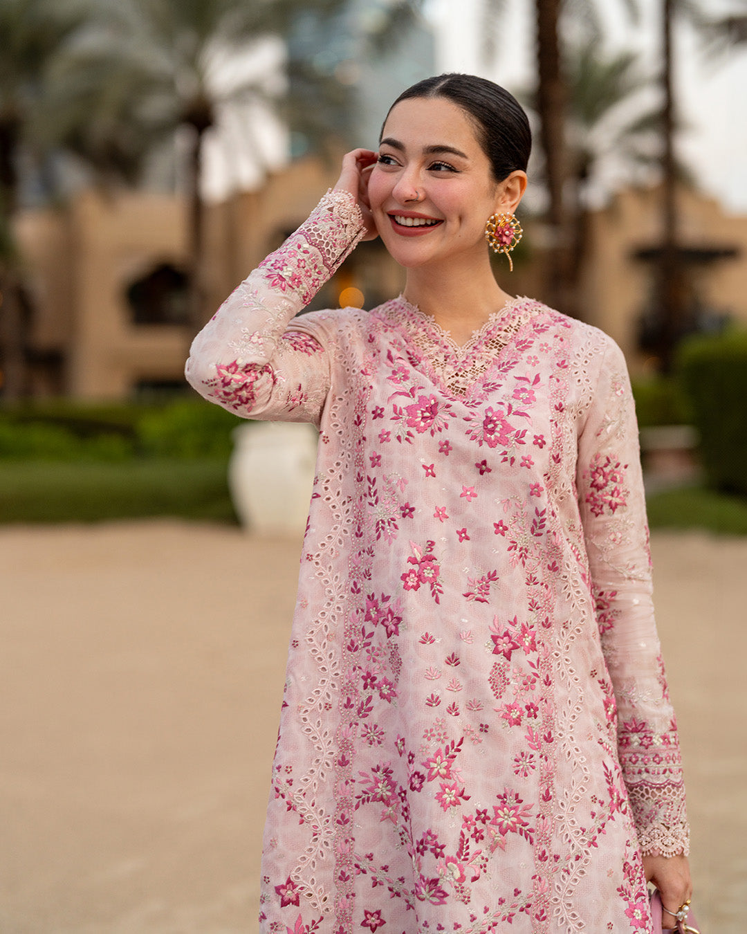Faiza Saqlain | Aya Luxury Lawn 26' | Lamija-3