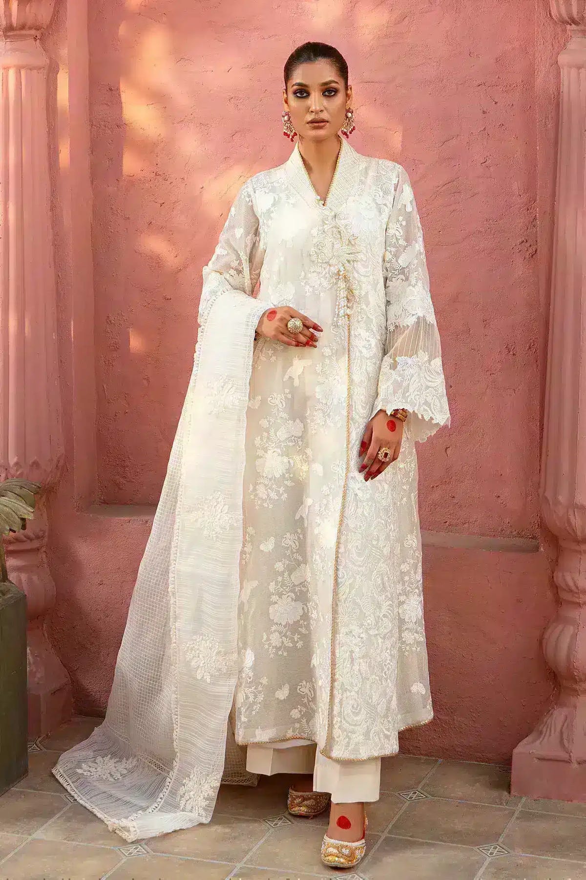 Nilofer Shahid | Nur e Subh Formals | Bazm e Sehar -  Nilofer Shahid Formal - Original Designer Dress - House of Maryam