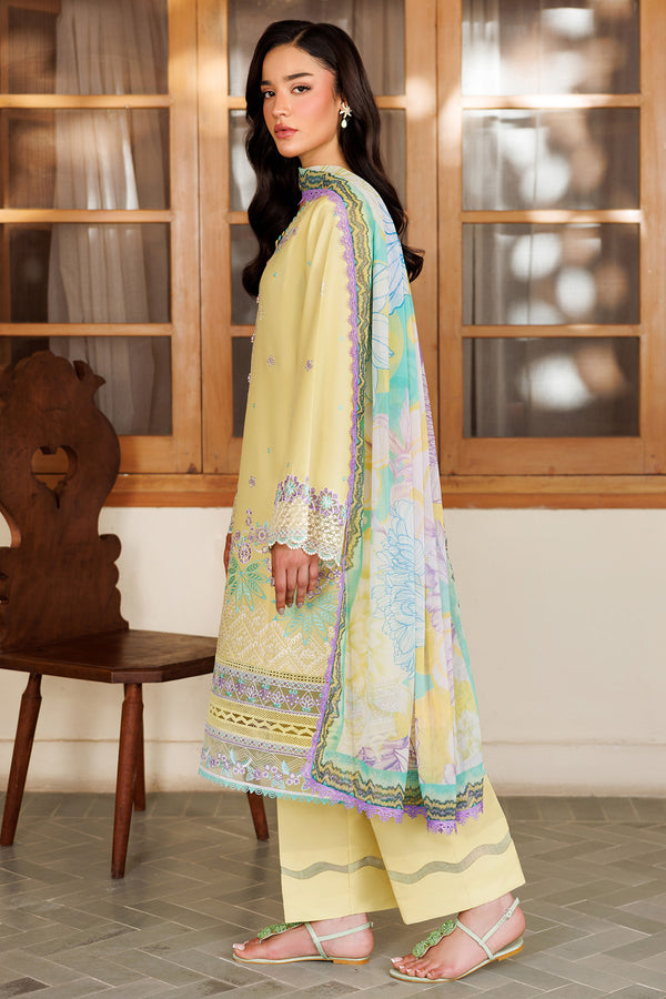 Farasha | Summer Weaves Embroidered Lawn | Daisy Dreams -  Farasha Ladies Clothes - Original Designer Dress - House of Maryam