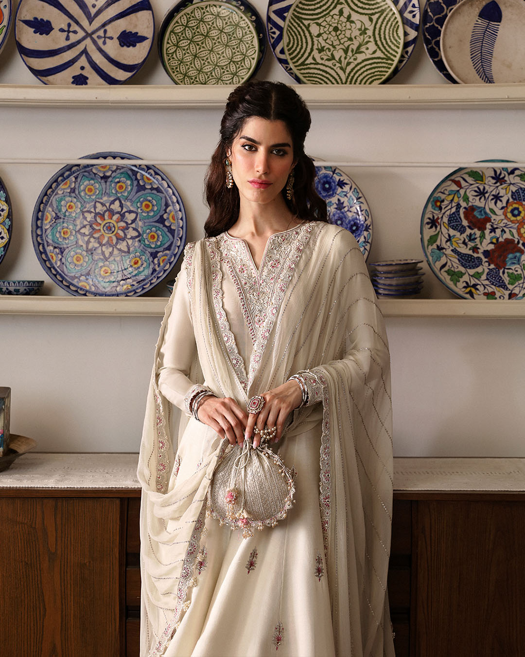 Faiza Saqlain | Mehermah Luxe Formals | Sabina -  Faiza Saqlain Formal - Original Designer Dress - House of Maryam