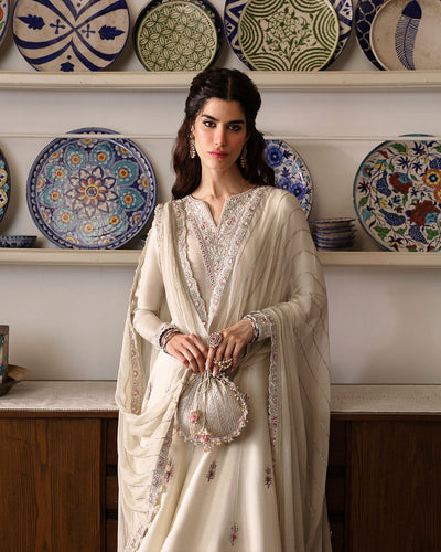 Faiza Saqlain | Mehermah Luxe Formals | Sabina -  Faiza Saqlain Formal - Original Designer Dress - House of Maryam