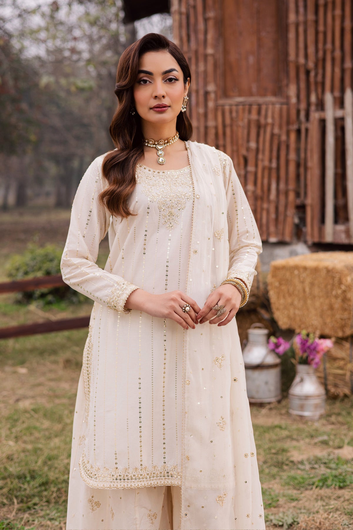 Batik | Naomi Luxury Lawn Eid Edit 26' | Hans 3Pc, image 2