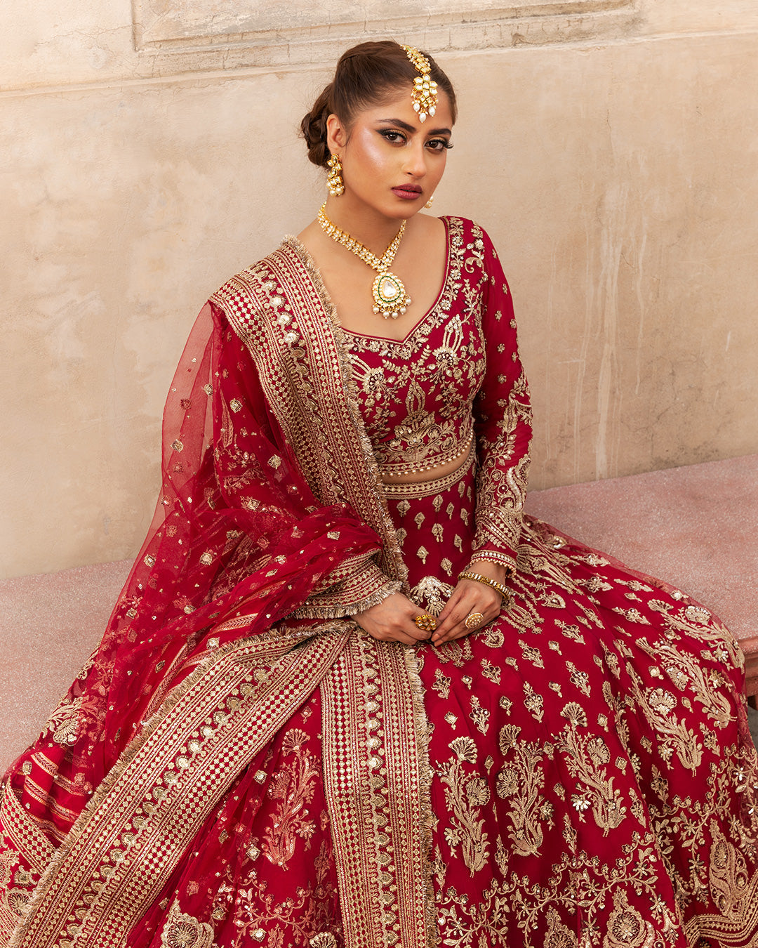Faiza Saqlain | Nira Festive | Zofia -  Faiza Saqlain Bridal - Original Designer Dress - House of Maryam