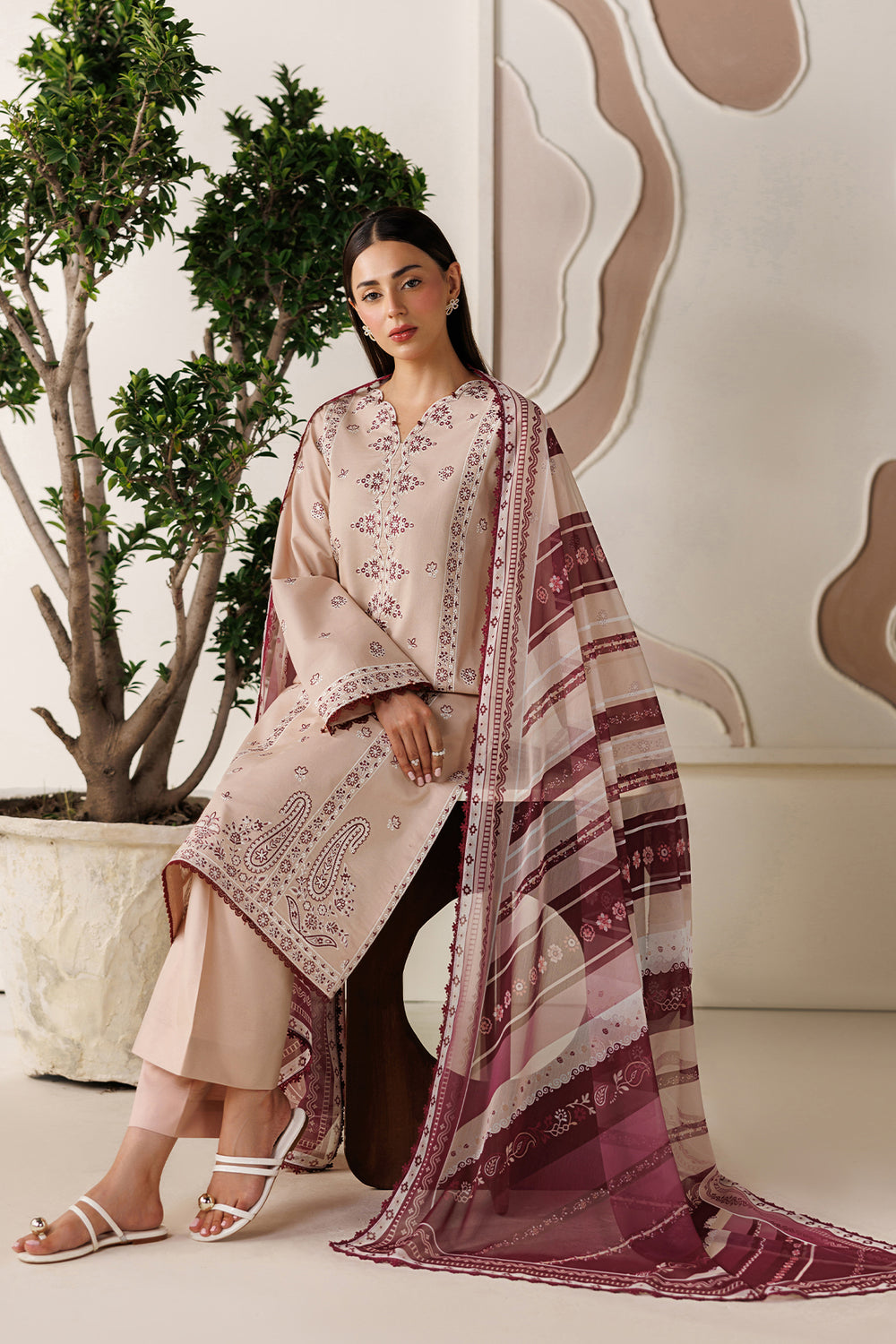 Farasha | Summer Melody 26 | Peach Blush-3