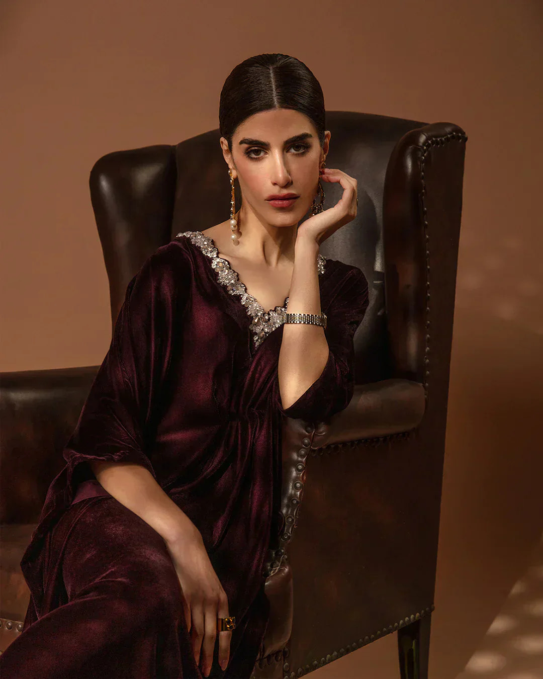 Faiza Saqlain | Aleira Evening Edit 24 | Adiba -  Faiza Saqlain Formal - Original Designer Dress - House of Maryam