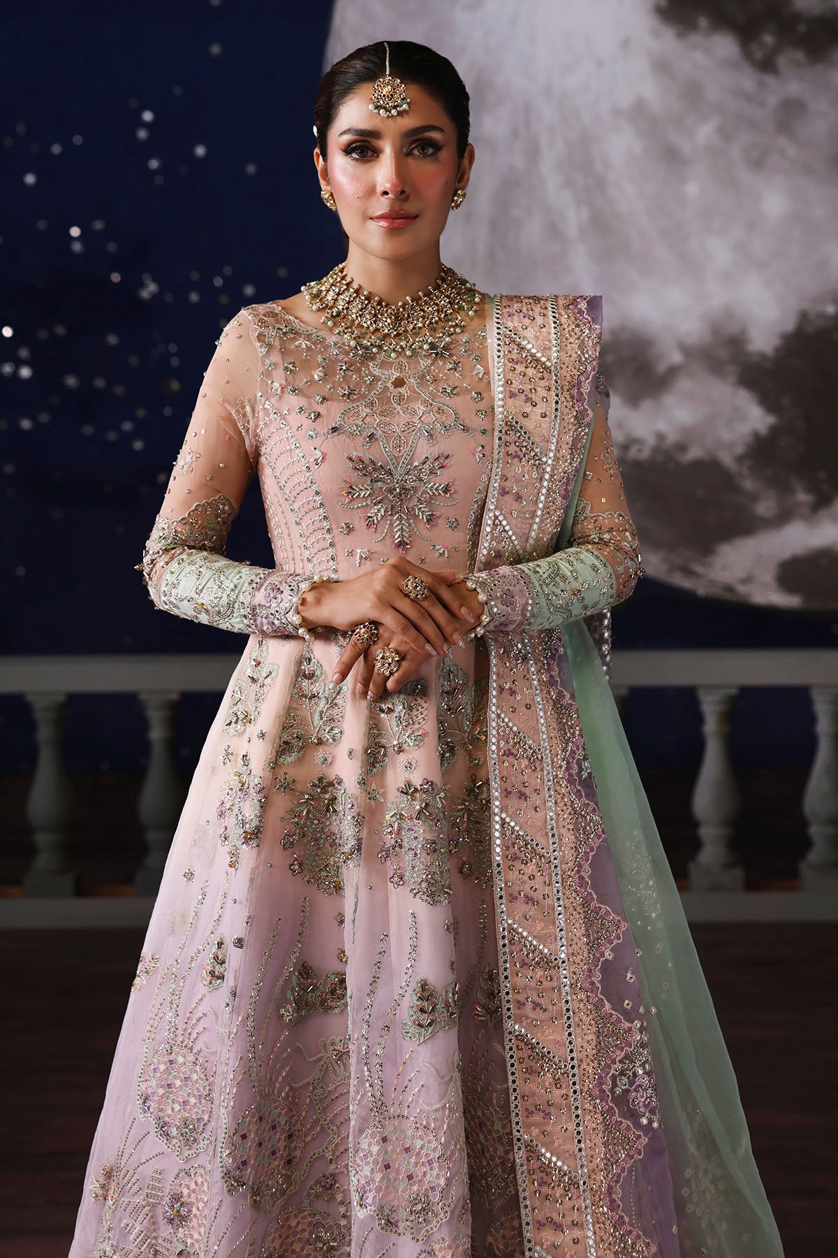 Nureh | Jhoomro 25' | NL-81 Daria -  Nureh jhoomro 25 - Original Designer Dress - House of Maryam