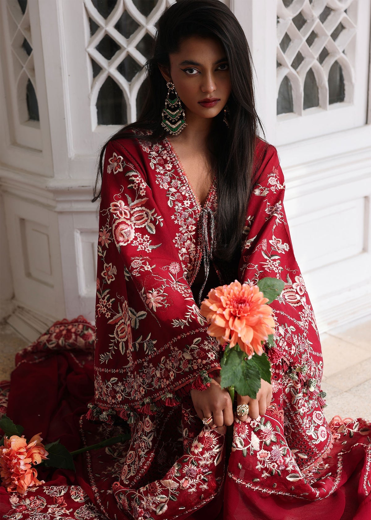 Hussain Rehar | Kalabagh Luxury Lawn 26 | Kastanaa, image 6