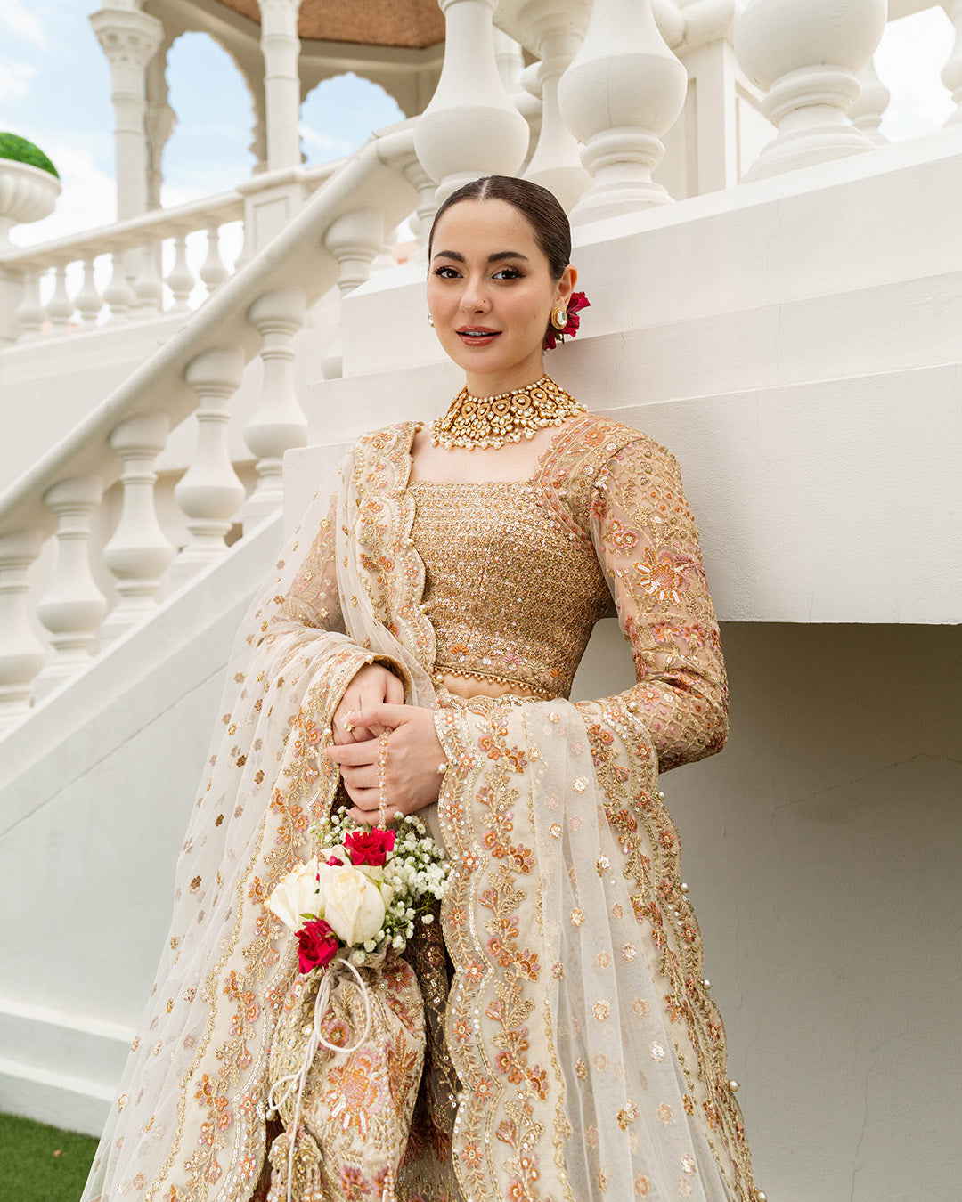 Faiza Saqlain | Neorah 24' RTW | Jemina (Pishwas) -  Faiza Saqlain Bride Dresses - Original Designer Dress - House of Maryam