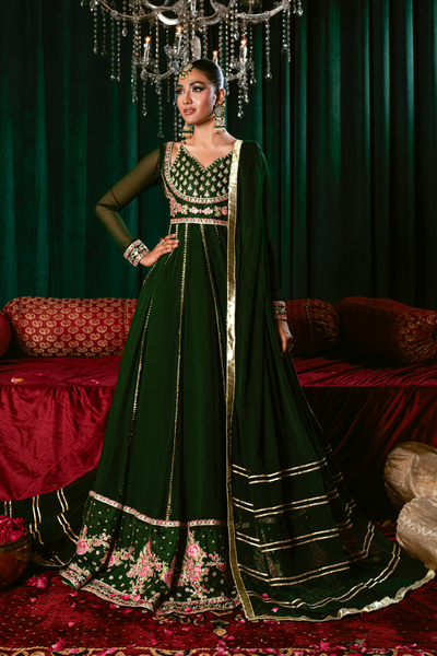 Hania & Umaimaz | Festive Collection | Aizal -  Hania & Umaima  - Original Designer Dress - House of Maryam