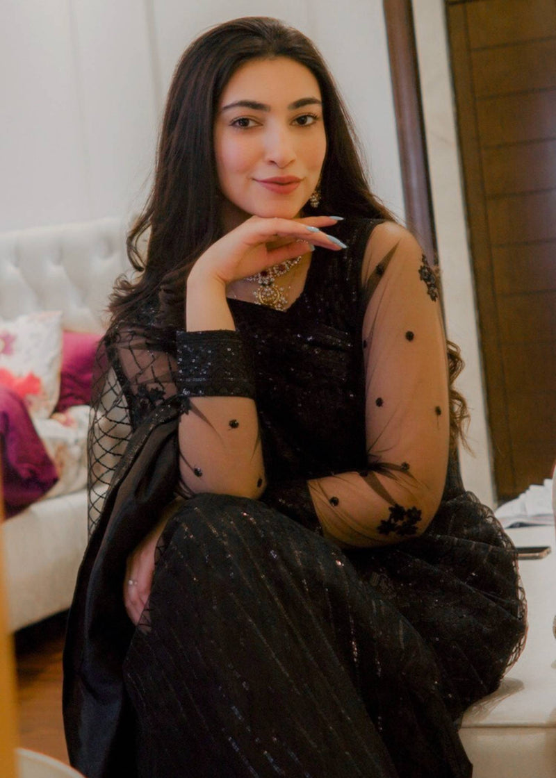 Daud Abbas | Formals Collection | Zaibaish -  Daud Abbas Formal - Original Designer Dress - House of Maryam