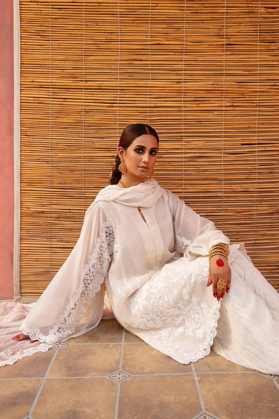 Nilofer Shahid | Nur e Subh Formals | Motiya -  Nilofer Shahid Formal -  House of Maryam