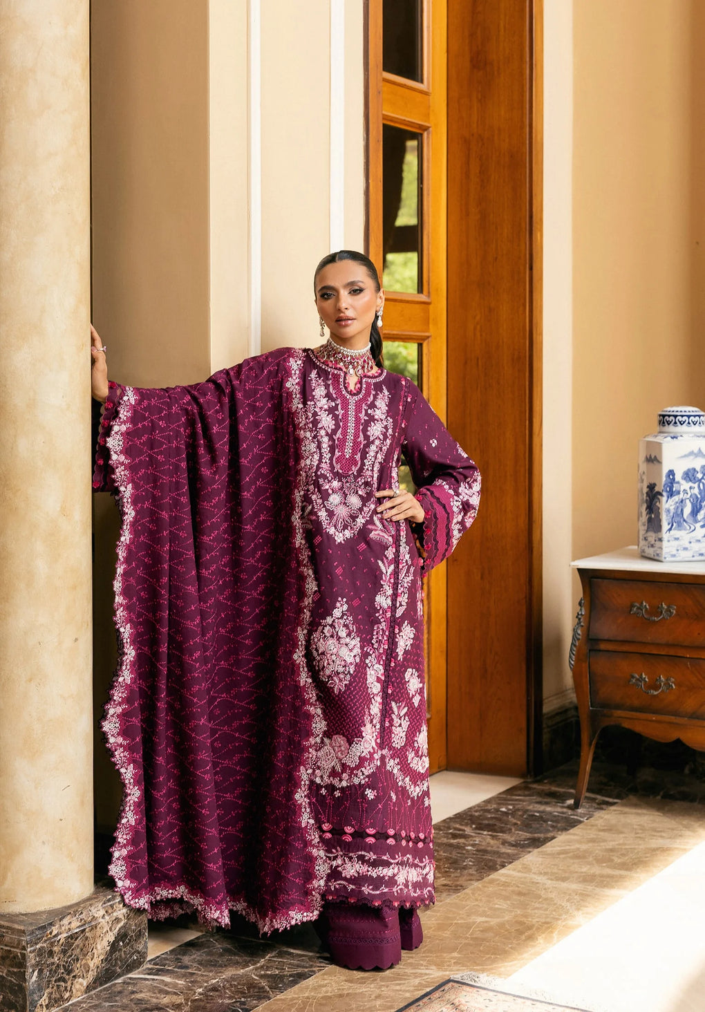 Elaf Premium | Luxury Winter 25 | EWK-2B BERRYBLUSH-2
