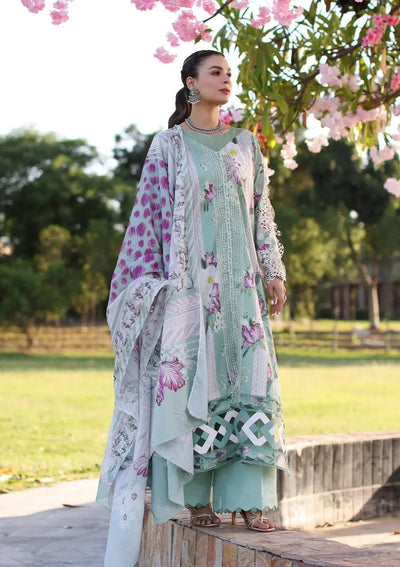 Elaf Premium | Prints Chikankari 24 | 05B CELESTIAL -  Elaf Premium Luxury - Original Designer Dress - House of Maryam
