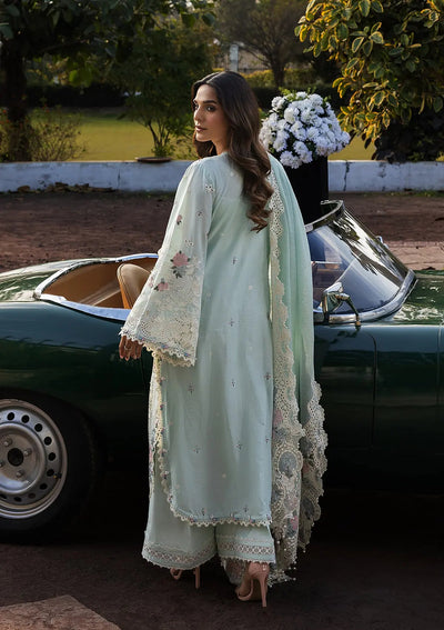Kahf Premium | Luxury Lawn 25 | KLR-2B Garnet -  Kahf Premium Ladies Clothes - Original Designer Dress - House of Maryam
