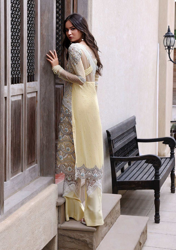Layla Chatoor | Luxury Pret | Lemon Yellow-2