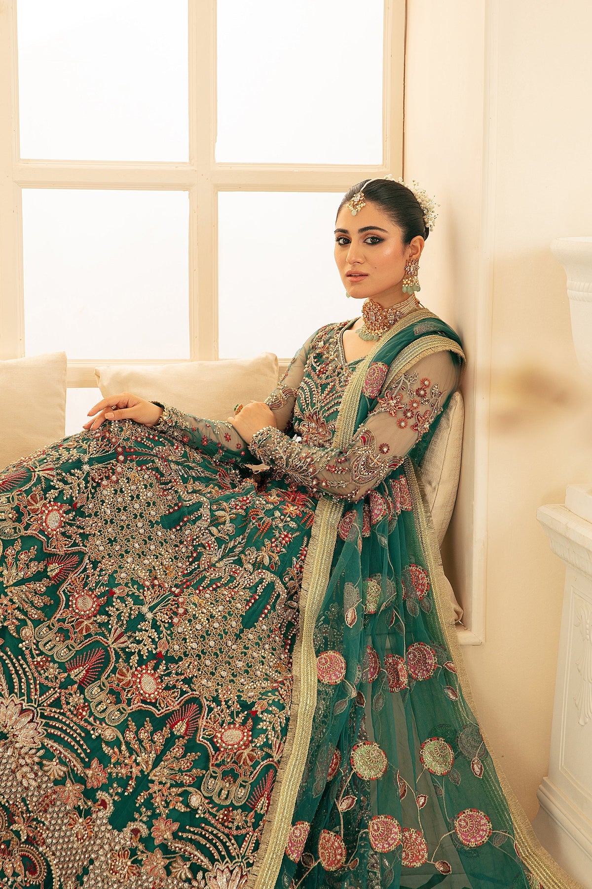 Ezra | Wedding Collection | Zeenat -  Ezra Bridal - Original Designer Dress - House of Maryam