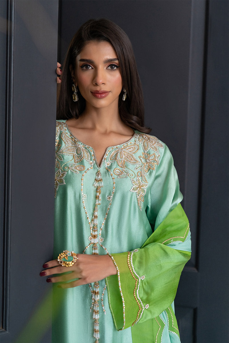 Chic Ophicial | Celenia Pret | Ombre Green -  Chic Ophicial Ladies Clothes - Original Designer Dress - House of Maryam