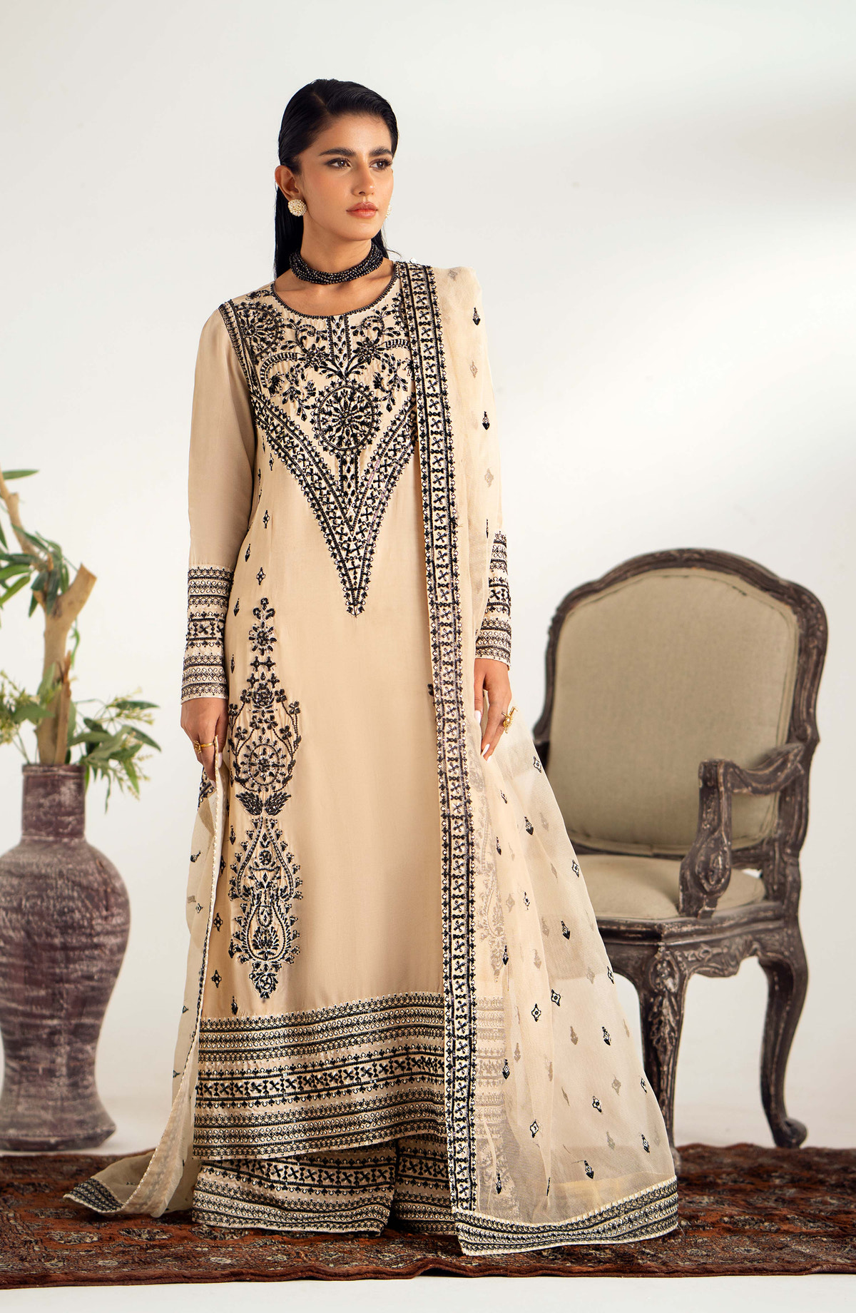 Maryum N Maria | Dastan Formals | DEYA - MS40022 -  Maryam N Maria Ladies Clothes - Original Designer Dress - House of Maryam