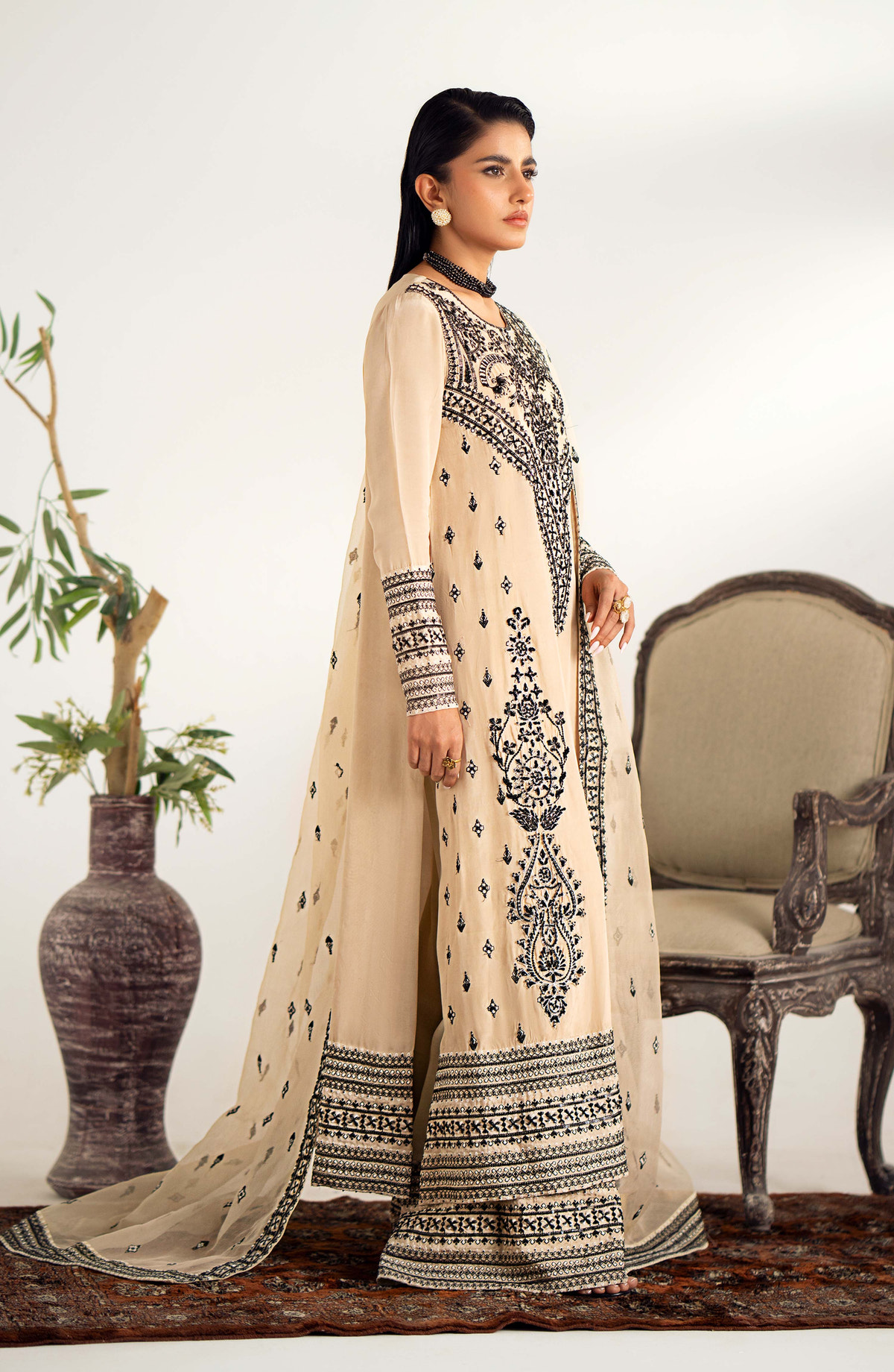 Maryum N Maria | Dastan Formals | DEYA - MS40022 -  Maryam N Maria Ladies Clothes - Original Designer Dress - House of Maryam