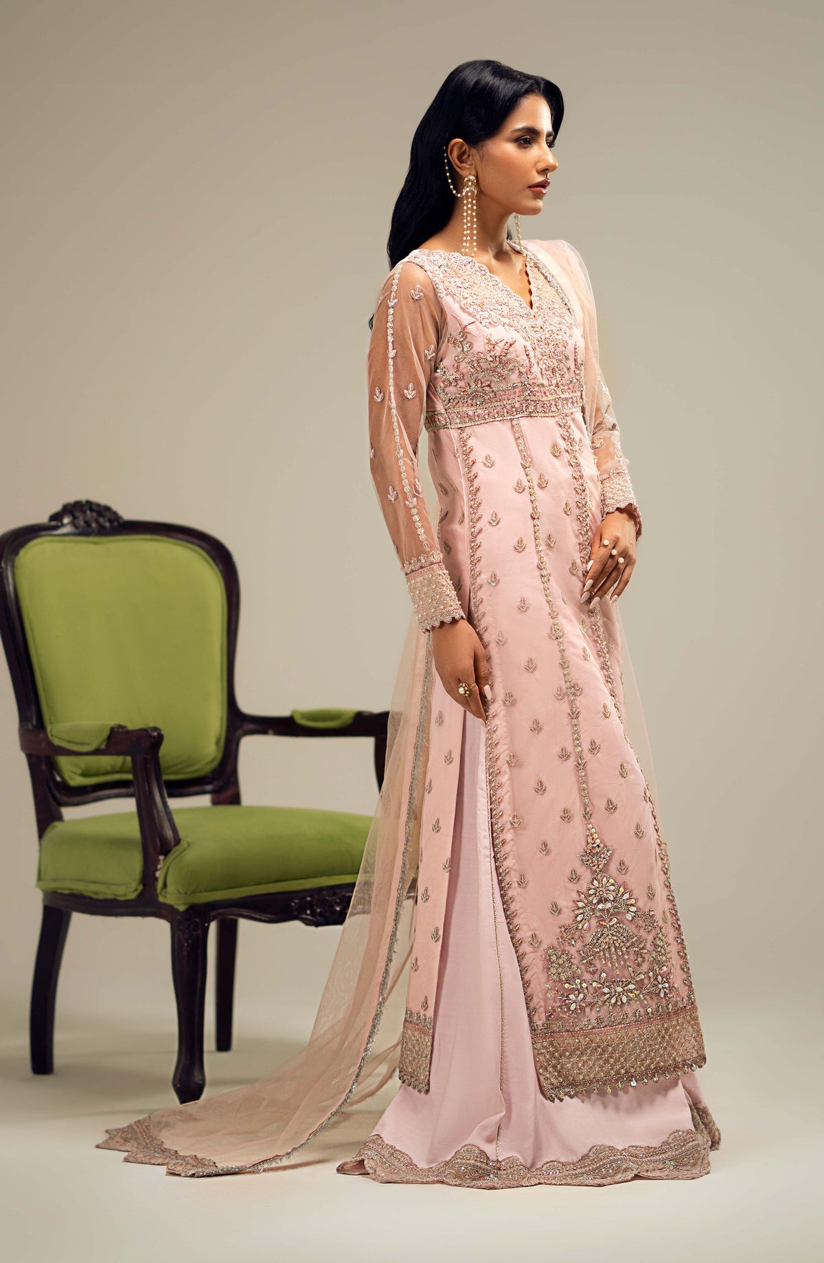 Maryum N Maria | Dastan Formals | MARA - MS40025 -  Maryam N Maria Ladies Clothes - Original Designer Dress - House of Maryam