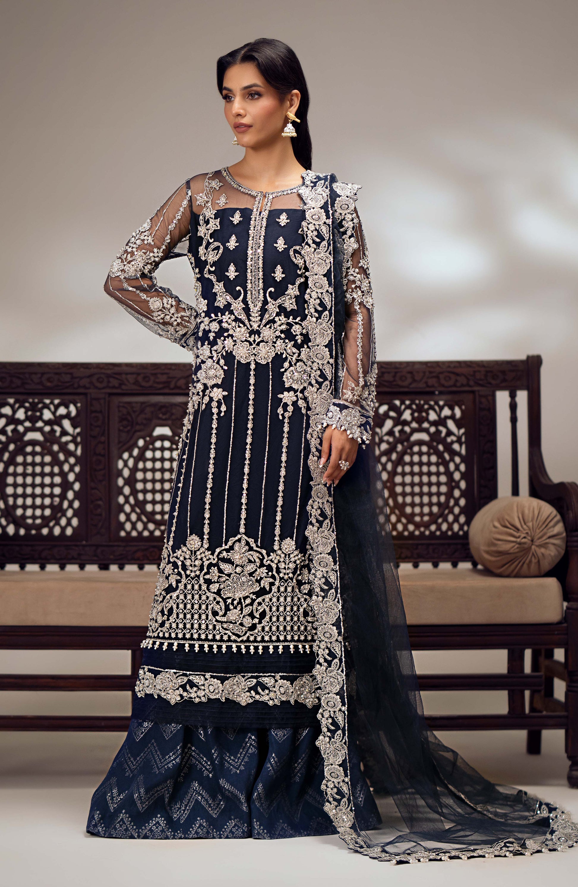 Maryum N Maria | Dastan Formals | INARA - MS40026 -  Maryam N Maria Ladies Clothes -  House of Maryam