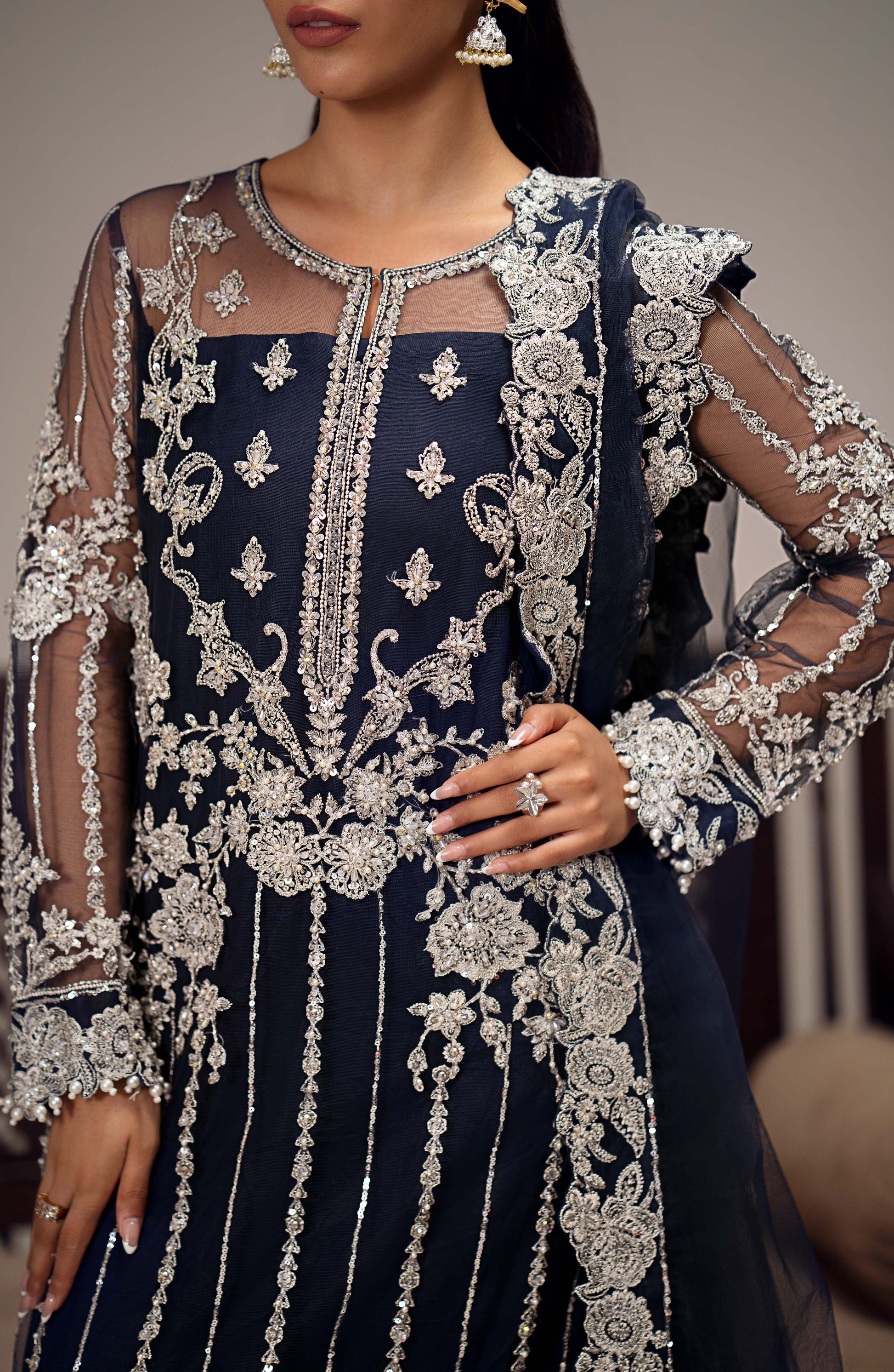 Maryum N Maria | Dastan Formals | INARA - MS40026 -  Maryam N Maria Ladies Clothes -  House of Maryam