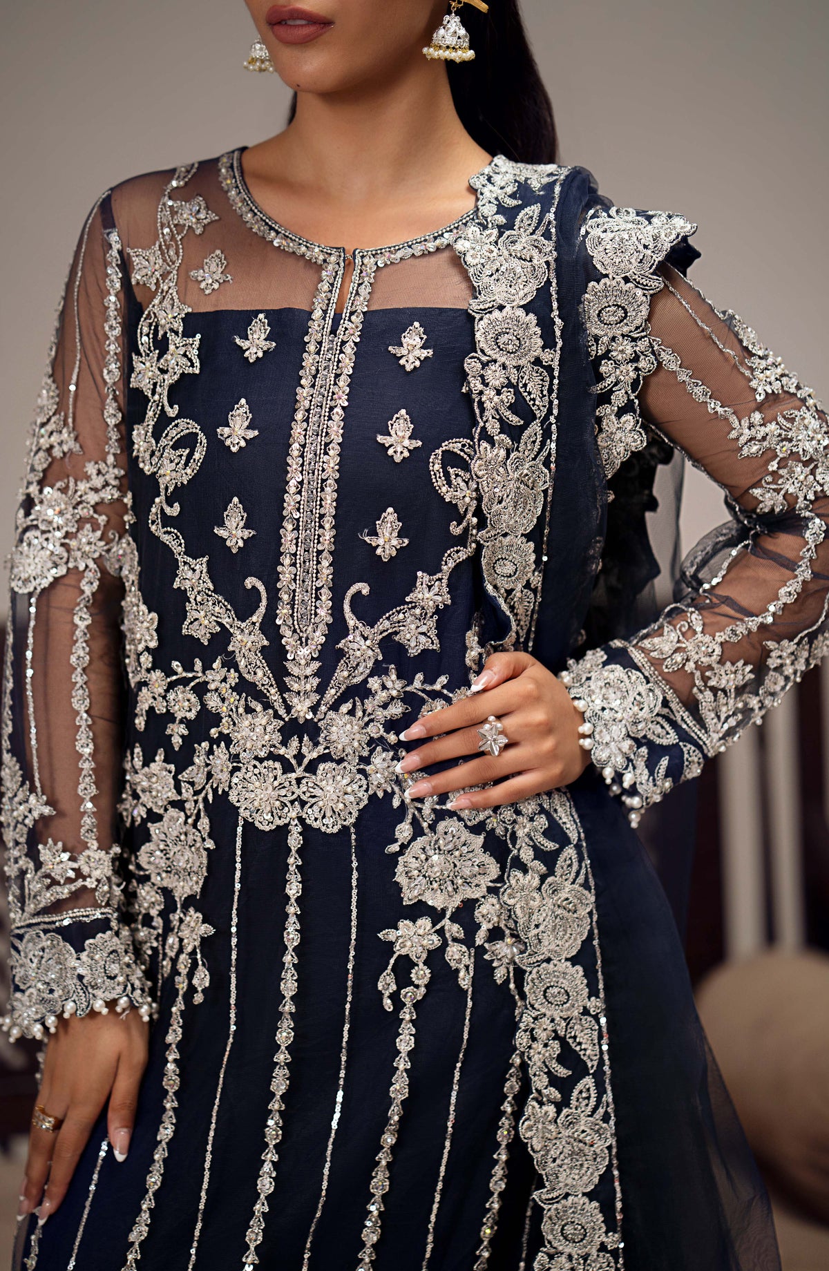 Maryum N Maria | Dastan Formals | INARA - MS40026 -  Maryam N Maria Ladies Clothes - Original Designer Dress - House of Maryam