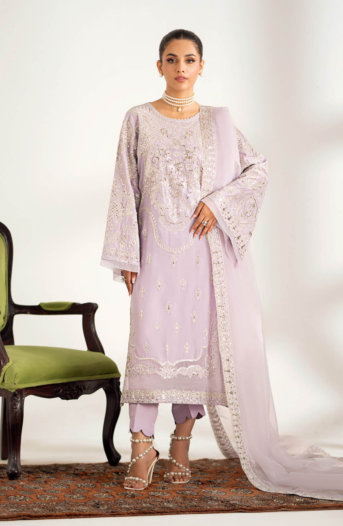 Maryum N Maria | Dastan Formals | DINARA - MS40028 -  Maryam N Maria Ladies Clothes - Original Designer Dress - House of Maryam