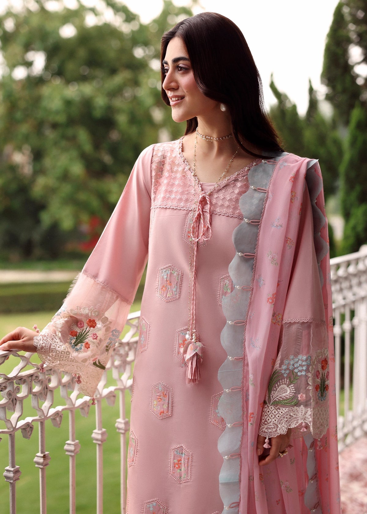 Sardinia | Embroidered Lawn Edit 26 | Rose Ridge, image 4