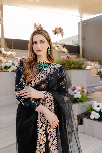 Ayesha and Usman | Celestial Night | Chloe -  Ayesha and Usman Ladies Clothes - Original Designer Dress - House of Maryam