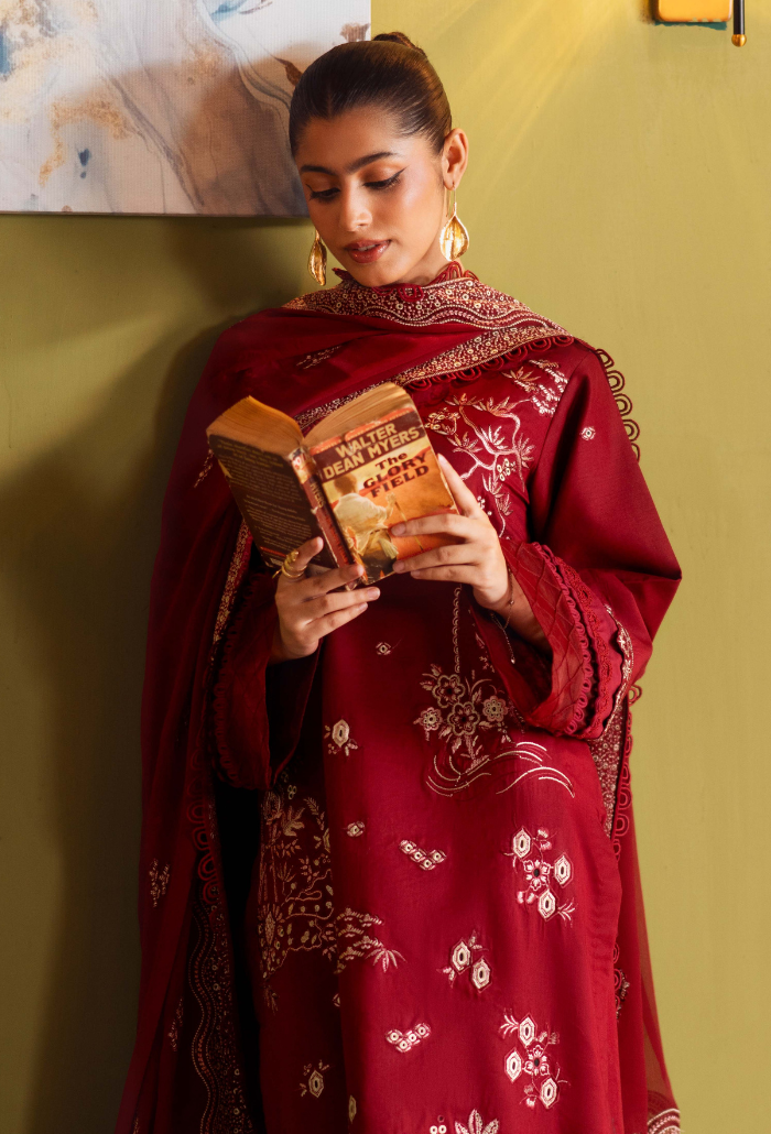 Humdum | Lala Rukh Lawn | Lalarukh - D01 -  Humdum Ladies Clothes - Original Designer Dress - House of Maryam