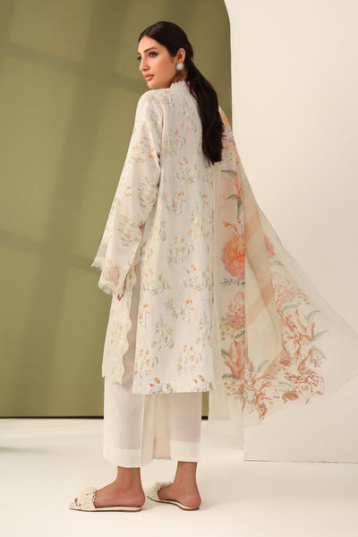 Baroque | Eid Printique | EMBROIDERED PRINTED LAWN UF-4181 -  Baroque Ladies Clothes - Original Designer Dress - House of Maryam
