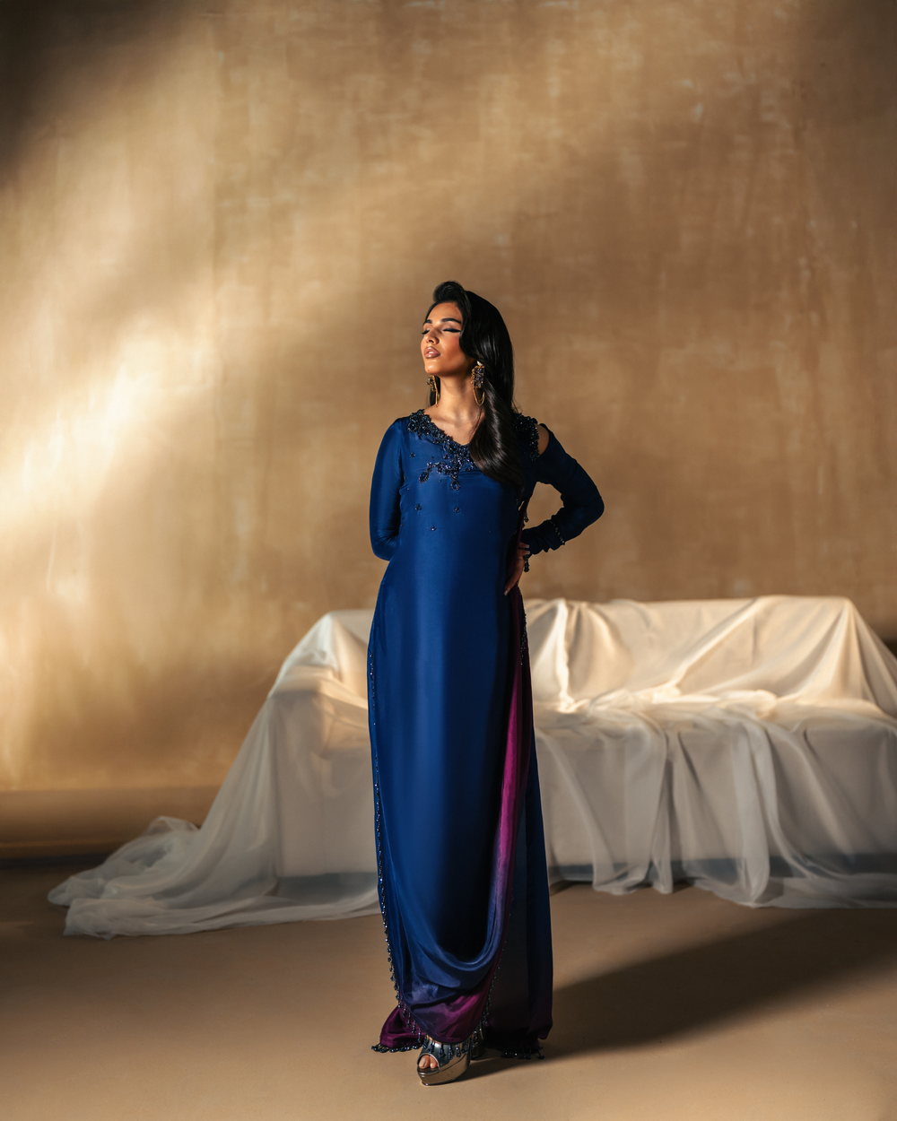 Vasal | Zyra Luxe Pret 26 | Sapphire drift-2