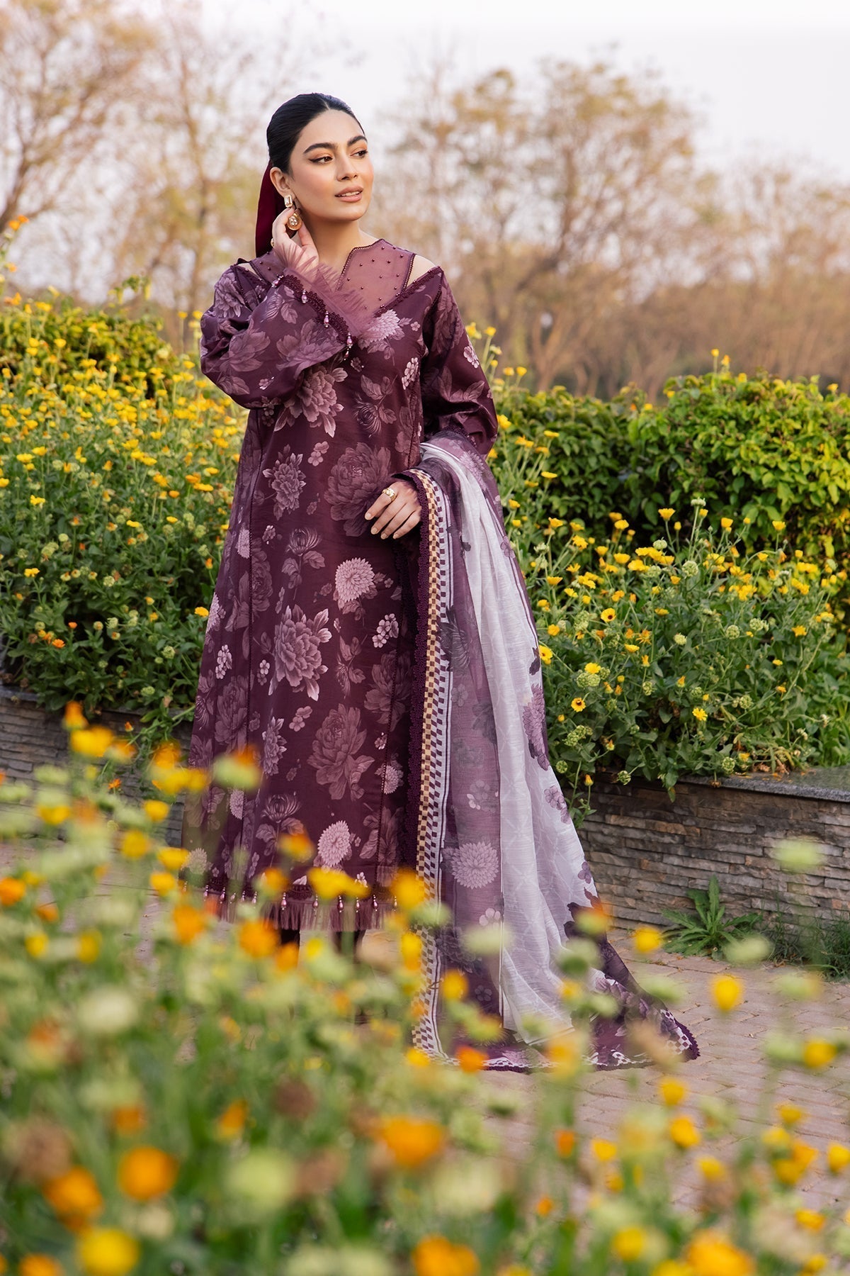 Alizeh | Sheen Lawn Prints 24 | ASTER