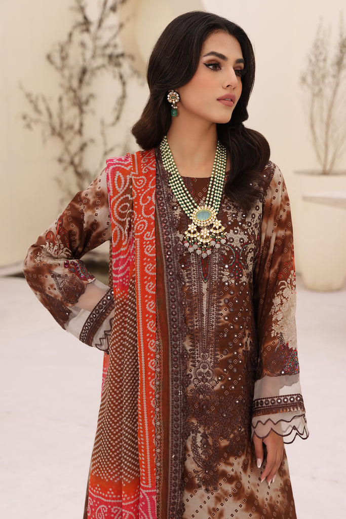 Charizma | Naranji Embroidered Lawn 24 | CN4-008 by Charizma - House of Maryam