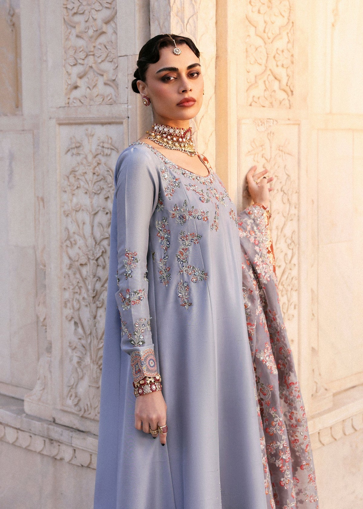 Hussain Rehar | Luxury Pret AW 25 | Periwina, image 8