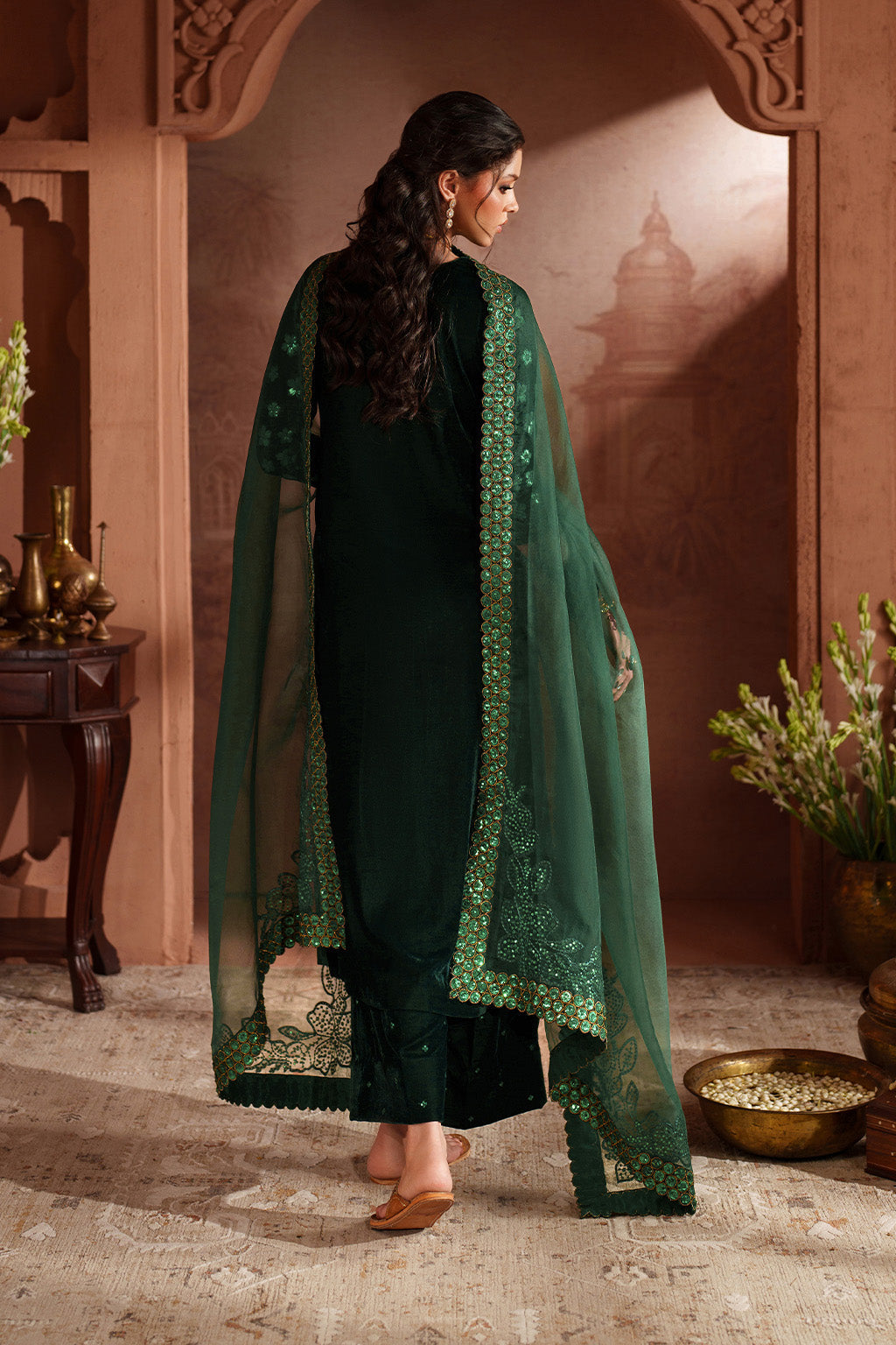 Iznik | Velvet 25 | IV-60 Embroidered Velvet, image 2