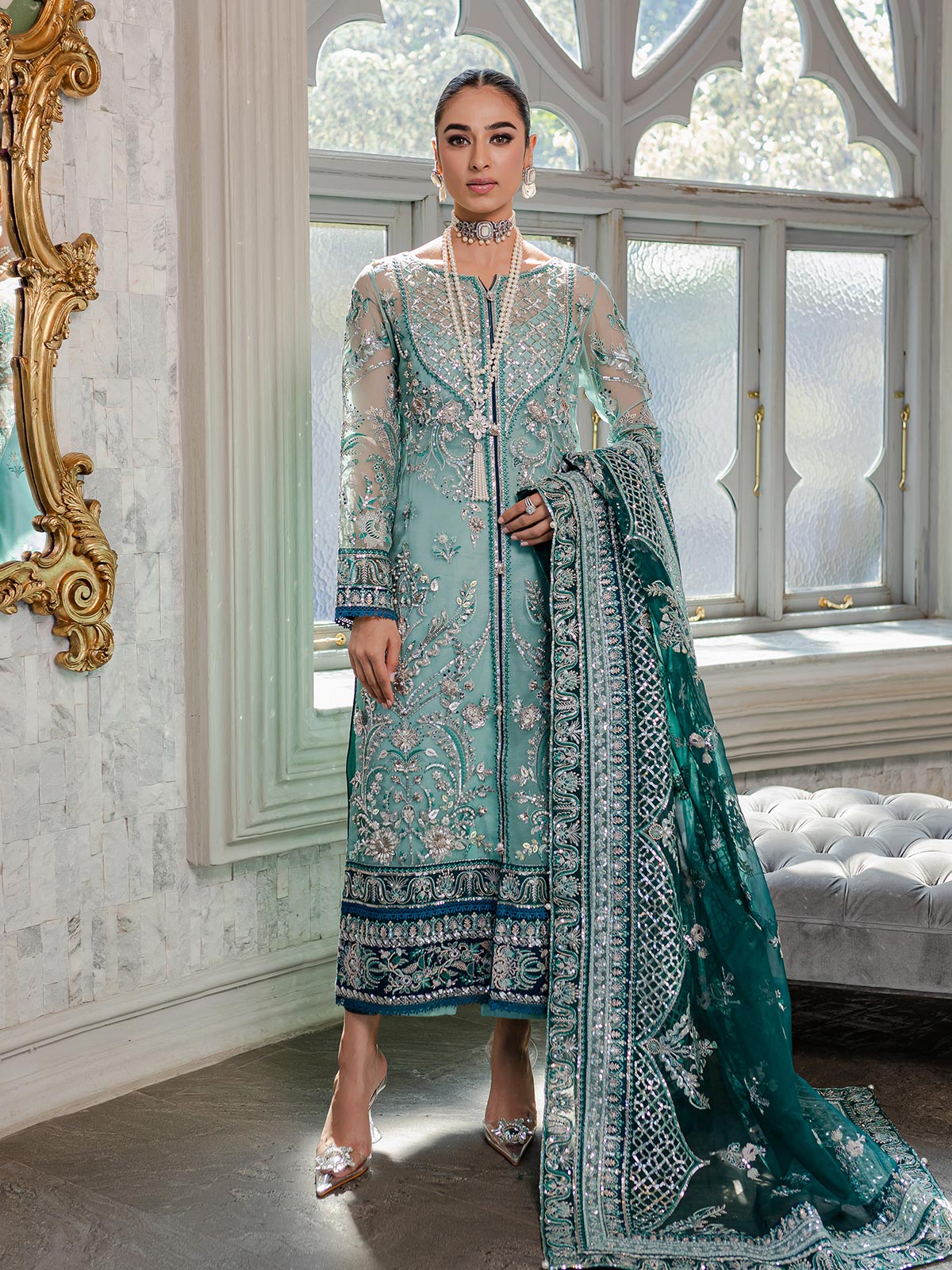 Gulaal | Luxury Pret | MILICA GL-LP-V1-04 -  Gulaal Formal - Original Designer Dress - House of Maryam