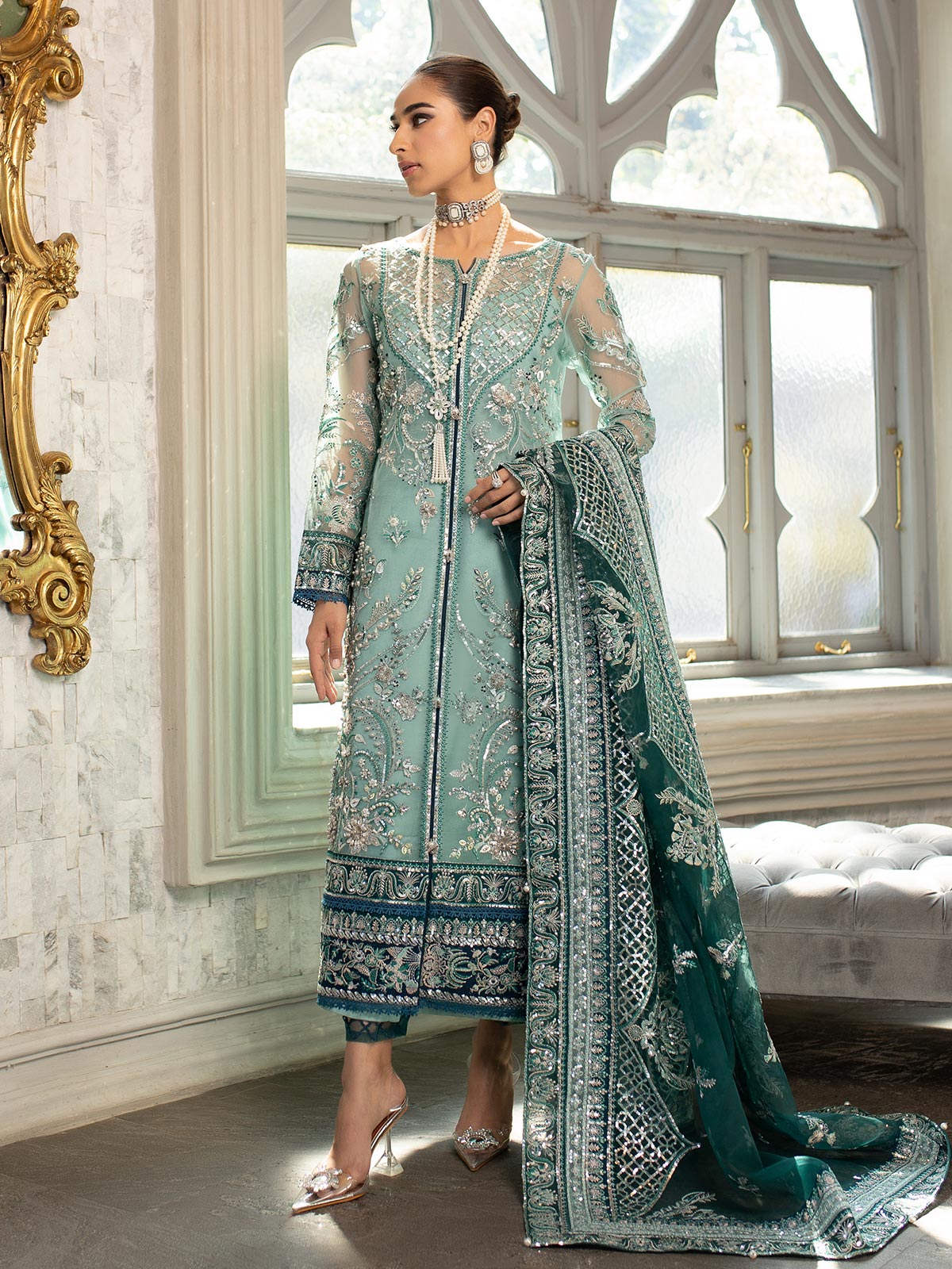 Gulaal | Luxury Pret | MILICA GL-LP-V1-04 -  Gulaal Formal - Original Designer Dress - House of Maryam