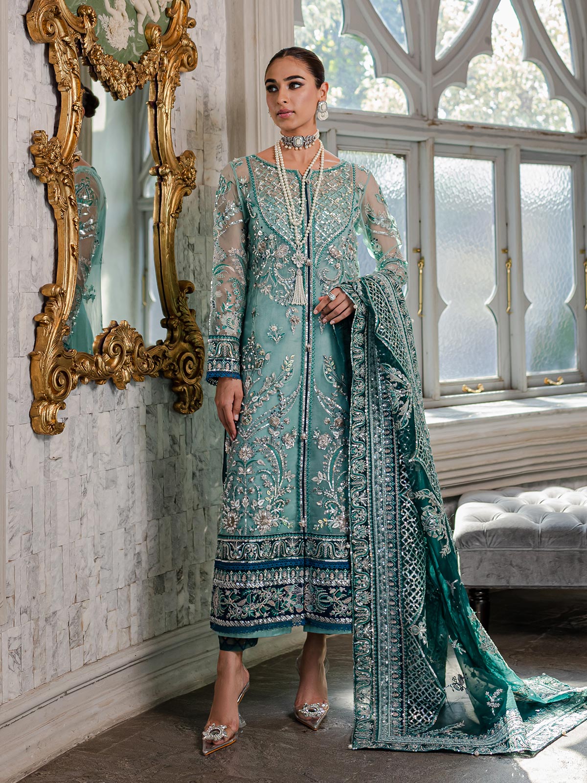 Gulaal | Luxury Pret | MILICA GL-LP-V1-04 -  Gulaal Formal - Original Designer Dress - House of Maryam