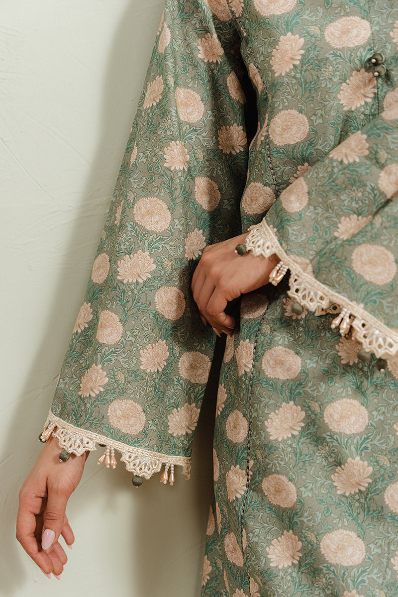 Cross Stitch | Exclusive Pret | Verdent Petals-2PC (Shirt & Trouser)-4