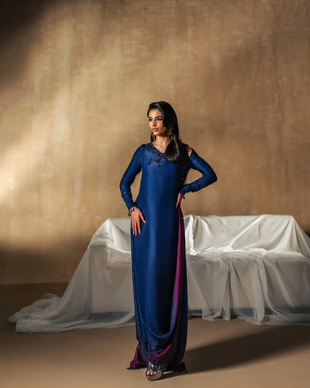 Vasal | Zyra Luxe Pret 26 | Sapphire drift-3