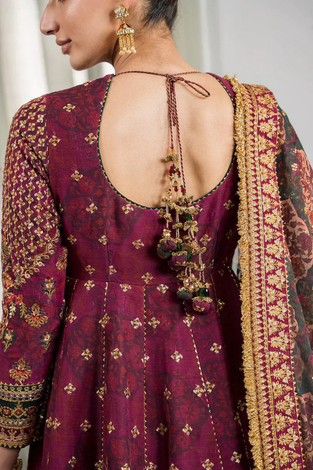 Baroque | Chantelle Embroidered Collection | CH12-03 -  Baroque Bridal - Original Designer Dress - House of Maryam