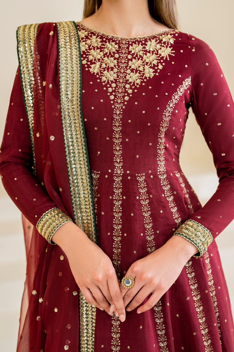Jazmin | Formals Collection | Raw Silk UR-7018 -  Jazmin Formal - Original Designer Dress - House of Maryam