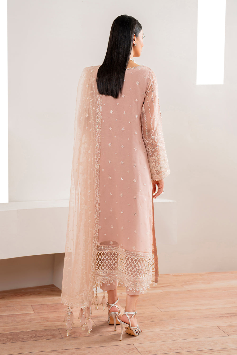 Baroque | Formals Collection | EMBROIDERED CHIFFON UF-681, image 2