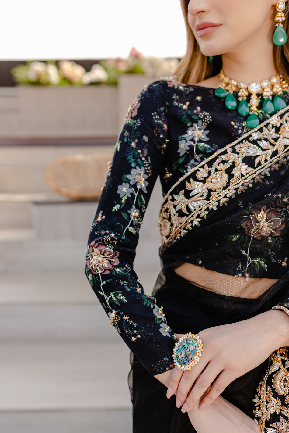 Ayesha and Usman | Celestial Night | Chloe -  Ayesha and Usman Ladies Clothes -  House of Maryam