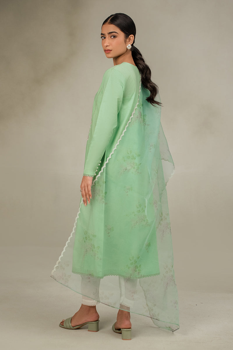 Cross Stitch | Basic Pret | Morning Mist-2PC (Shirt & Dupatta), image 6