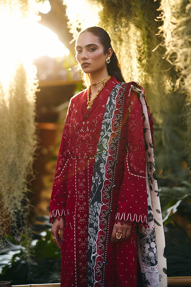Suffuse Neera coral cotton kurta and culottes, photo 2