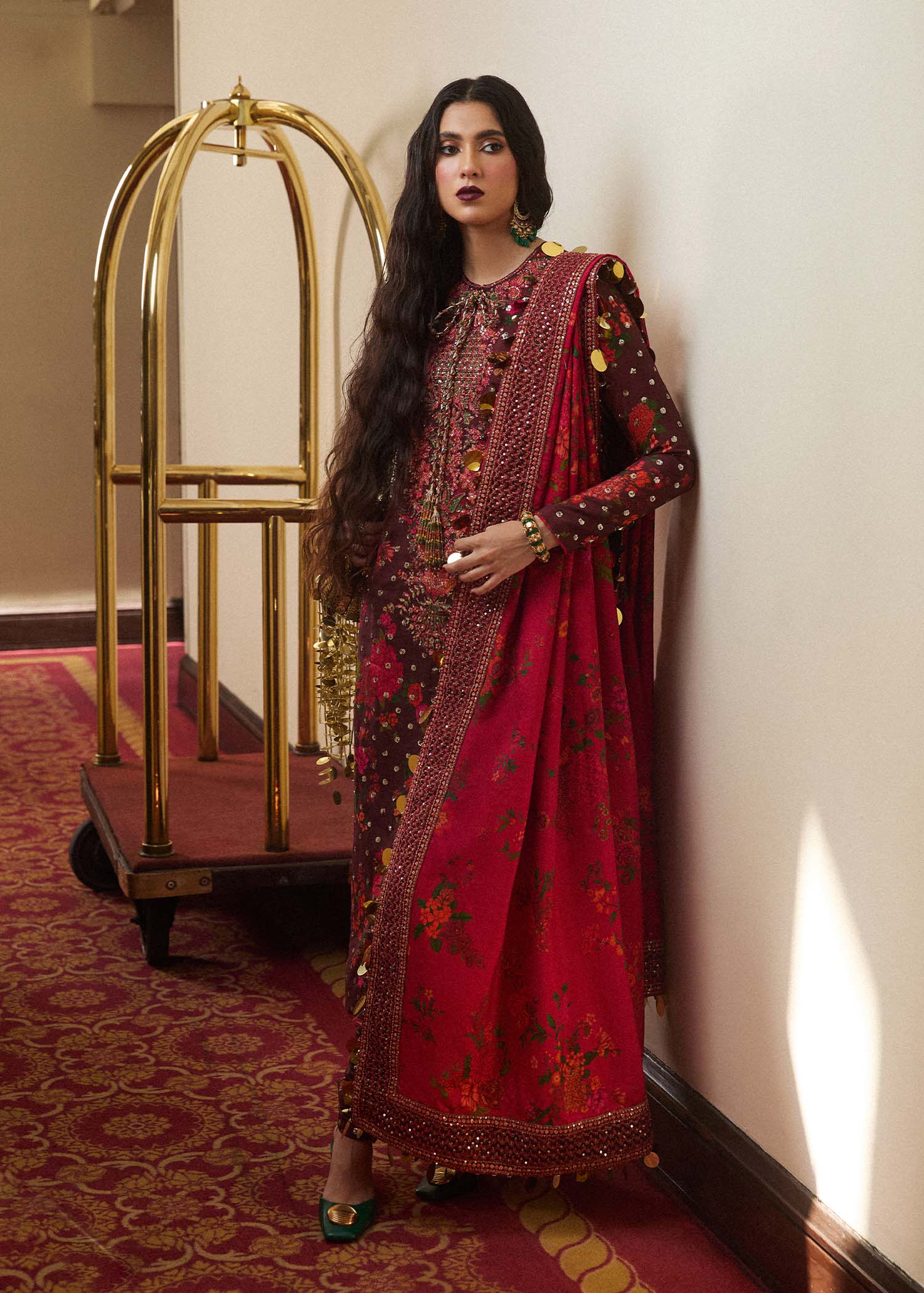 Hussain Rehar | Luxury Pret SS 24 | Aabs by Designer Hussain Rehar - House of Maryam - Pakistani Designer Ethnic Wear in {{ shop.shopifyCountryName }}